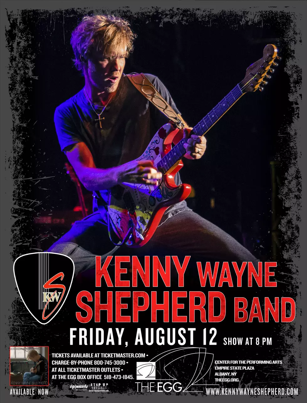 WIN Tickets To See Kenny Wayne Shepperd At The Egg In Albany