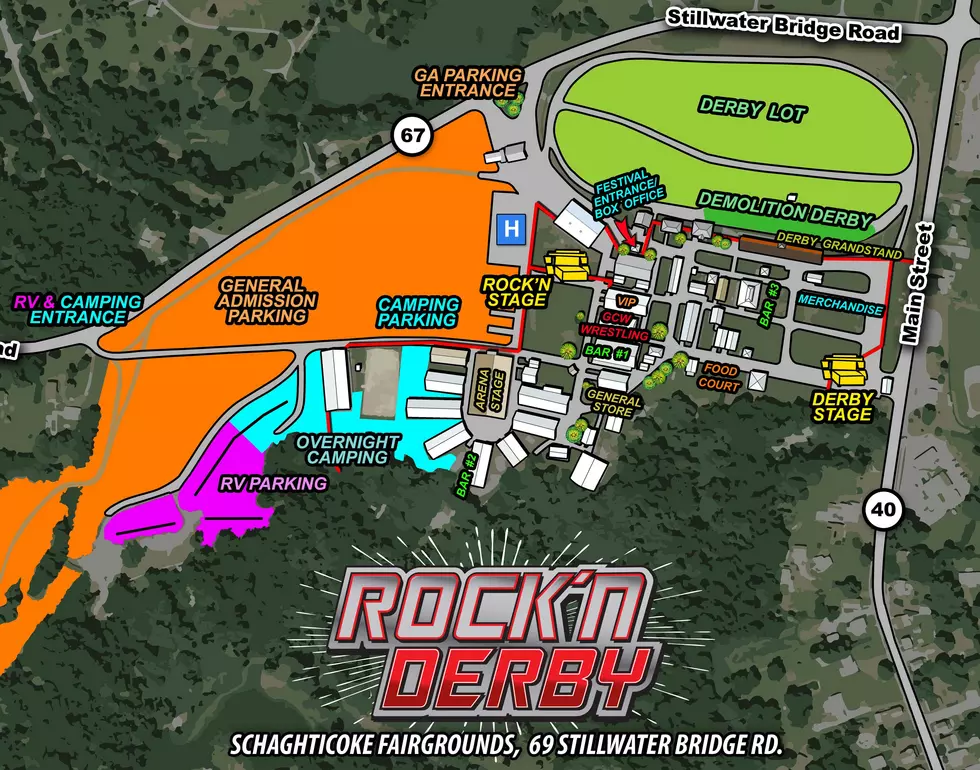 Dan America’s Rock ‘N Derby Survival Guide (Map)