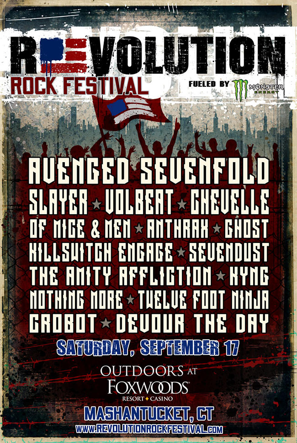 Revolution Rock Festival Lineup Announced
