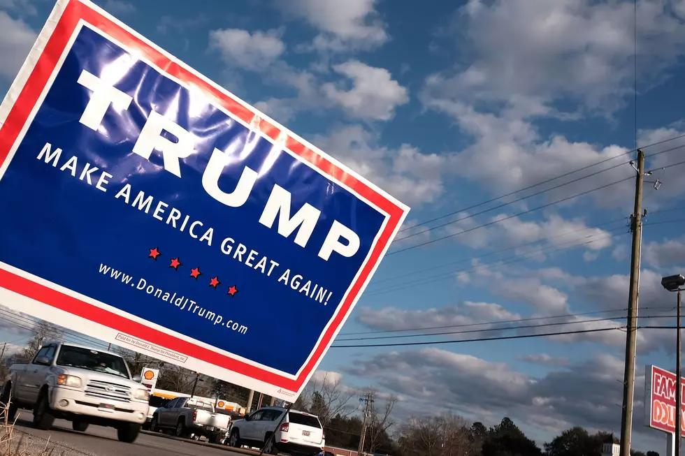 Man Builds Barbed Wire Wall Around Trump Sign to Prevent Theft