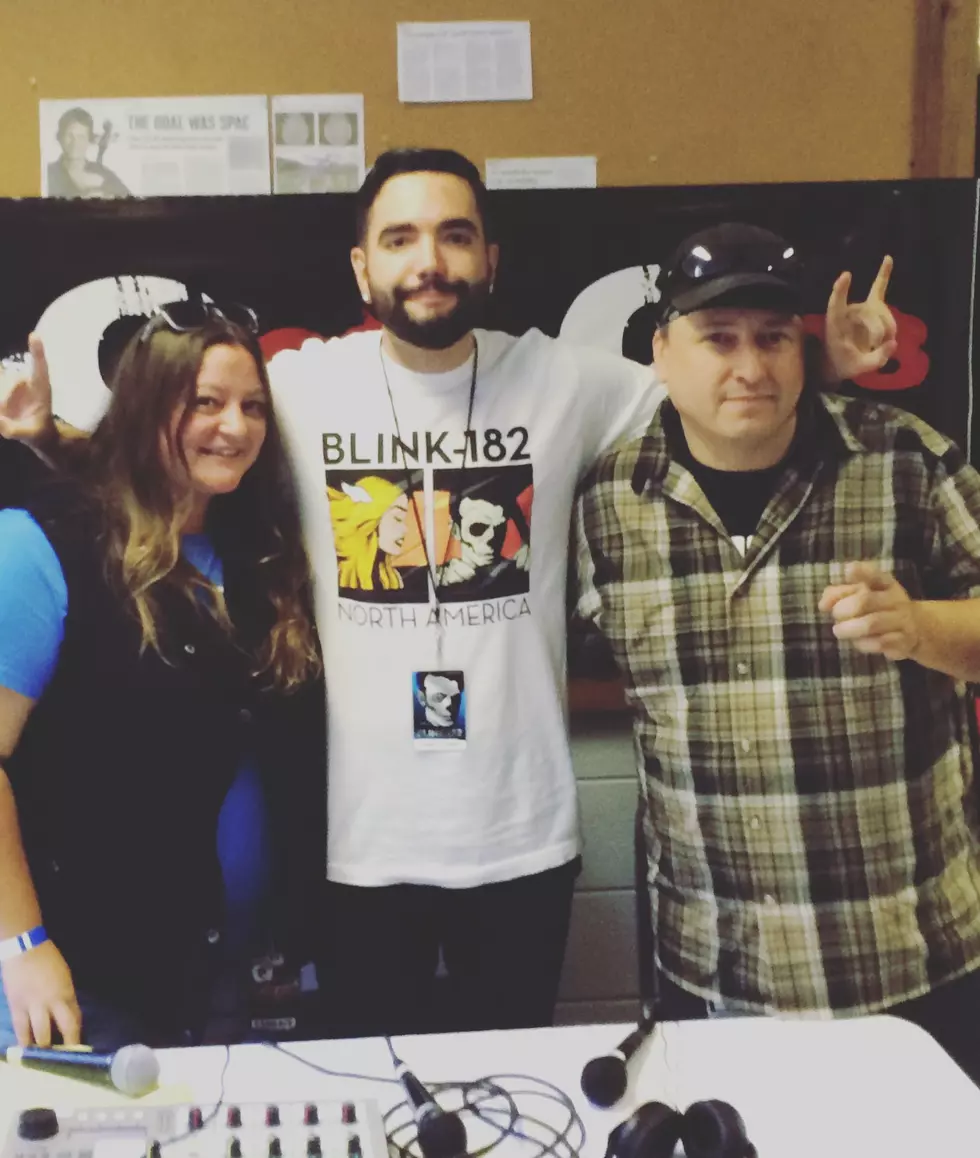 Tig And Candace Catch Up With ADTR’s Jeremy McKinnon Backstage At SPAC