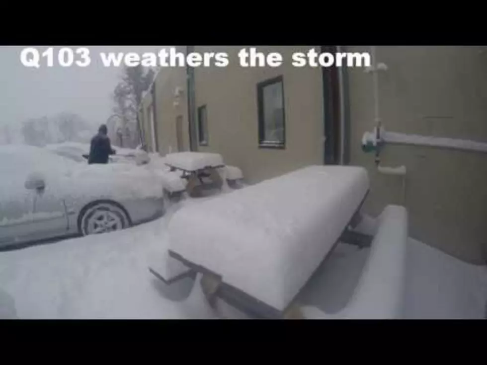 WATCH the Capital Regions Biggest Storm this Winter from Outside the Q Studio
