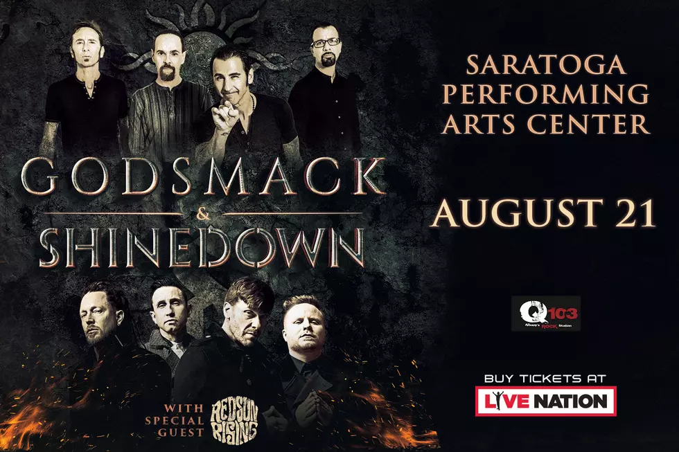 Q103 Has Your Presale Code for Godsmack & Shinedown Tickets