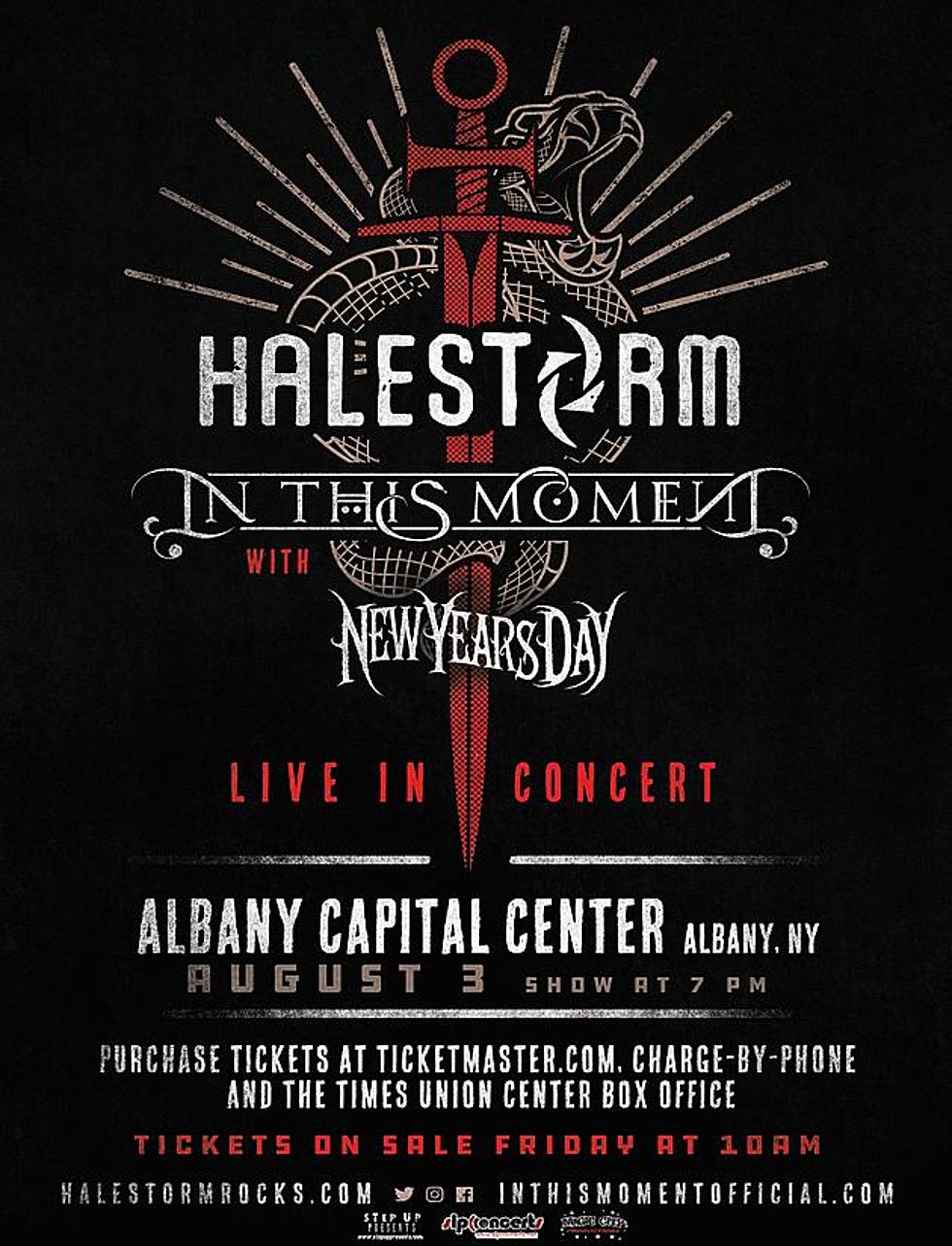 Win Halestorm/In This Moment Tickets