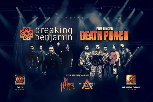 Q103 Welcomes Breaking Benjamin and 5FDP to Times Union Center