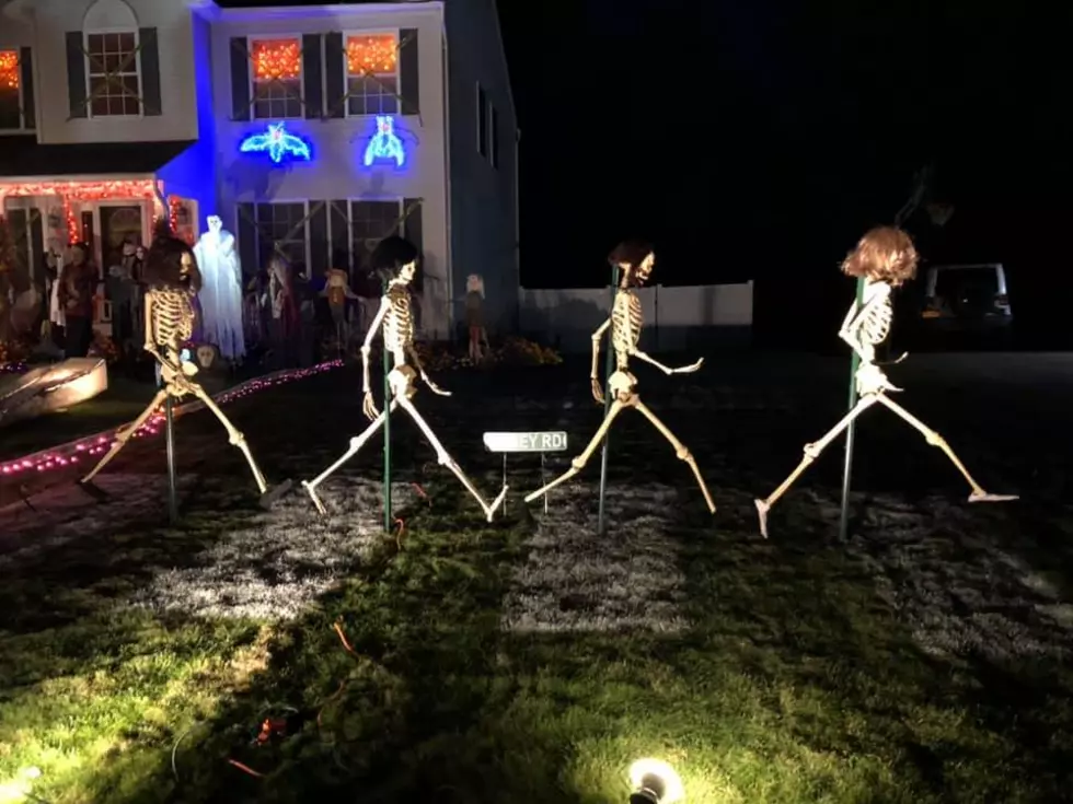 Check Out This Abbey Road Inspired Halloween Decoration In The Upstate