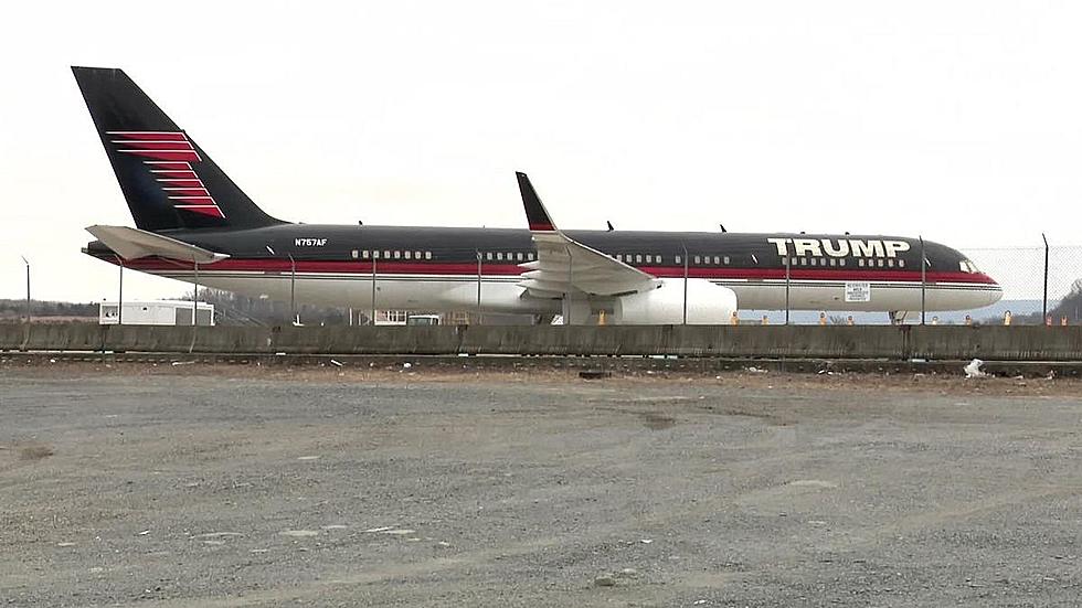 Trump’s 757 Parked At New York Airport – Take A Look Inside