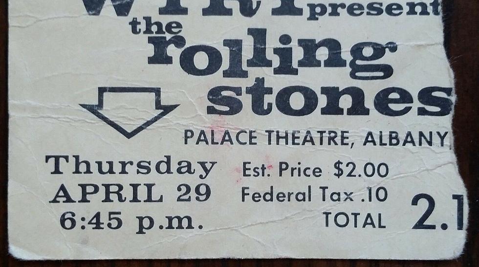 Rolling Stones In Albany - Do You Have These Ticket Stubs?