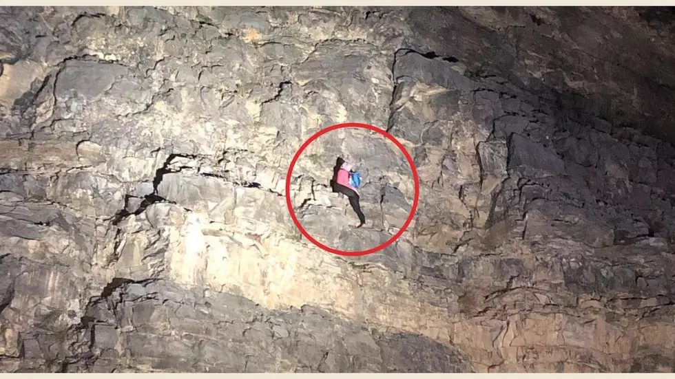 Rock Climber Stuck In Upstate NY Quarry! How'd They Get Down?