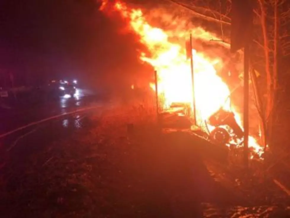 Heroic New York State Officer Saves Man and Dog from Burning Car!
