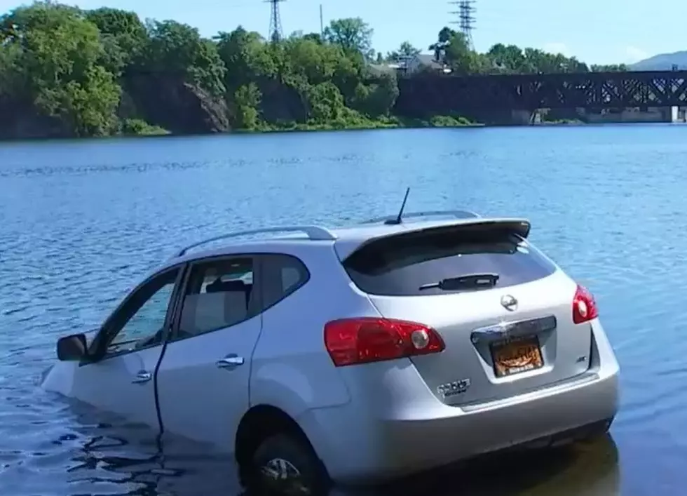Somebody in Cohoes is Having a Bad Day: Car Goes into Mohawk River