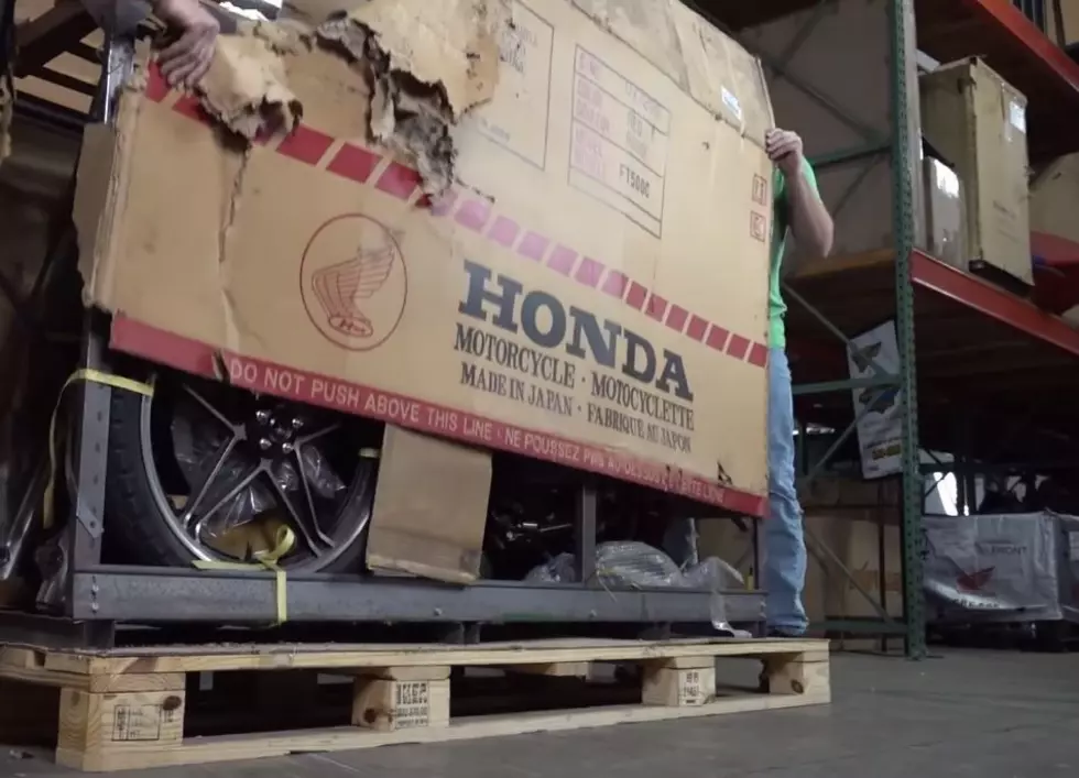 New York Garage Find! New 1982 Honda, Still In Factory Crate!