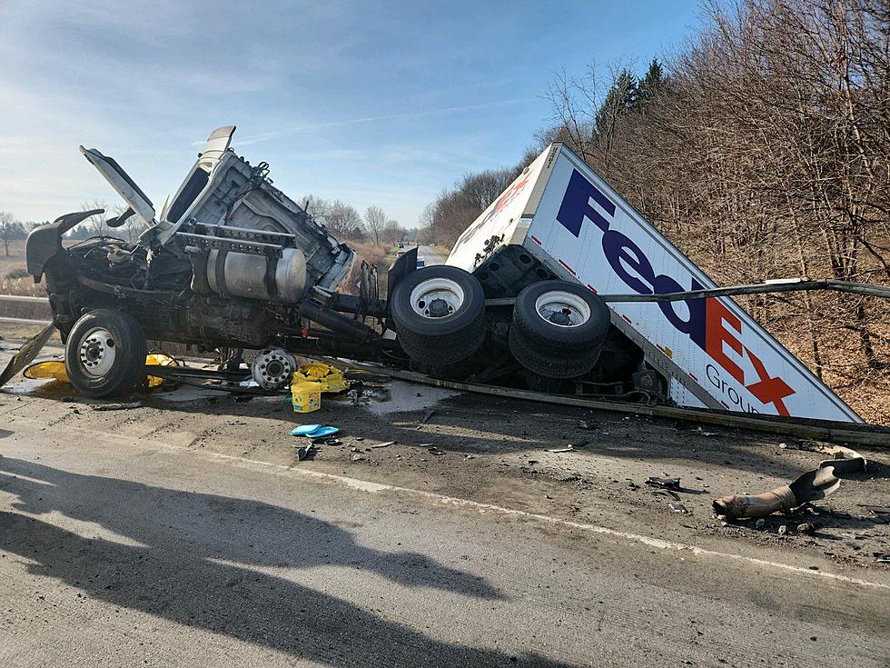 BREAKING, Truck Accident On New York&#8217;s I-90 Has Traffic Delayed At Least 2 Miles
