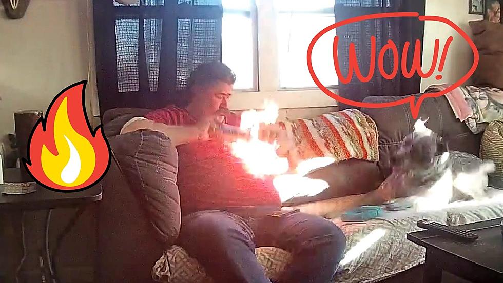 Watch Missouri Man Fill Butane Lighter, Create a Fireball Instead