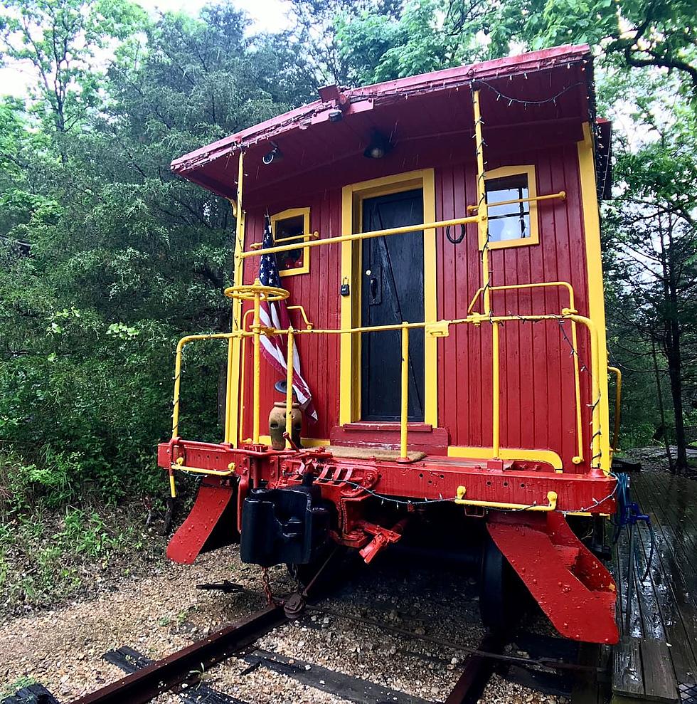 Former Train Caboose is Now an Airbnb Across Missouri Border