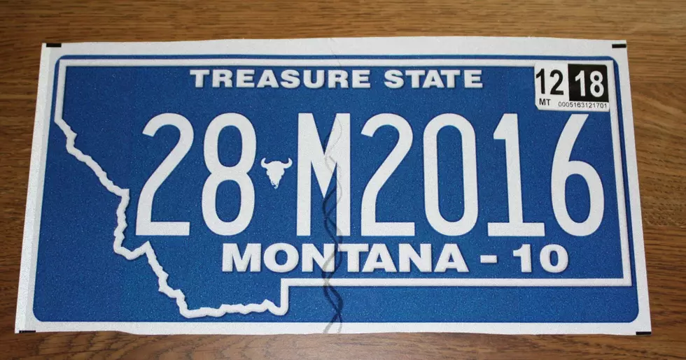 Montana License Plates to Feature New, Larger Font