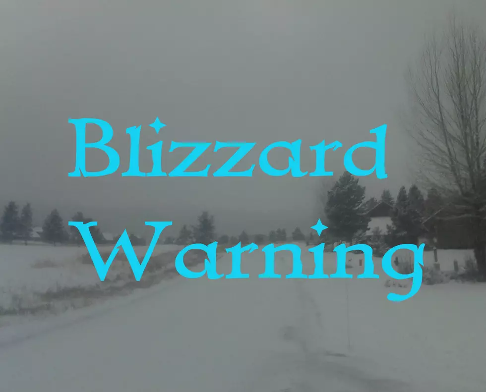 Blizzard warning on Montana's Rocky Mountain Front