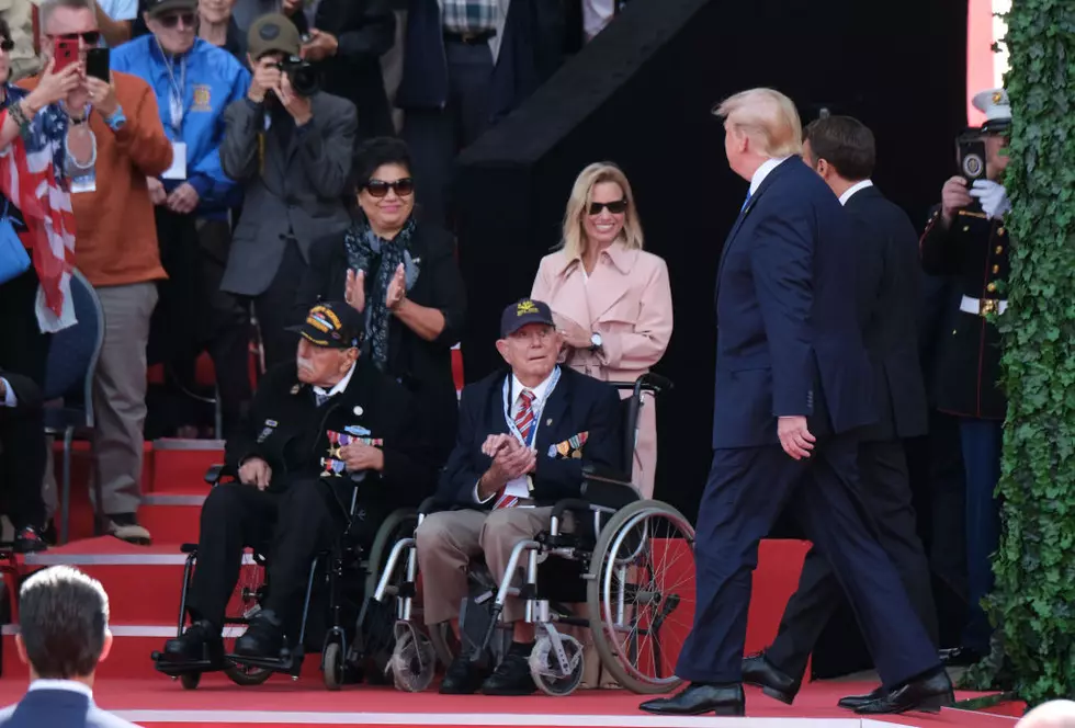 Watch Trump Tell D-Day Vets They’re Among Greatest Americans