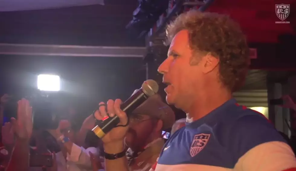 Watch Will Ferrell Surprise USA Fans in Recife Before Germany Game