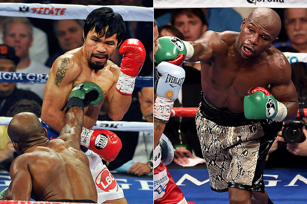 Check Out Floyd Mayweather Jr. and Manny Pacquiao&#8217;s Career Highlights [VIDEOS]