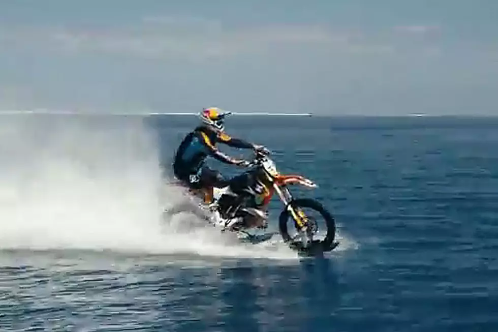 Motorcycle Surfing Is Now a (Mind-Blowing) Thing [Watch]