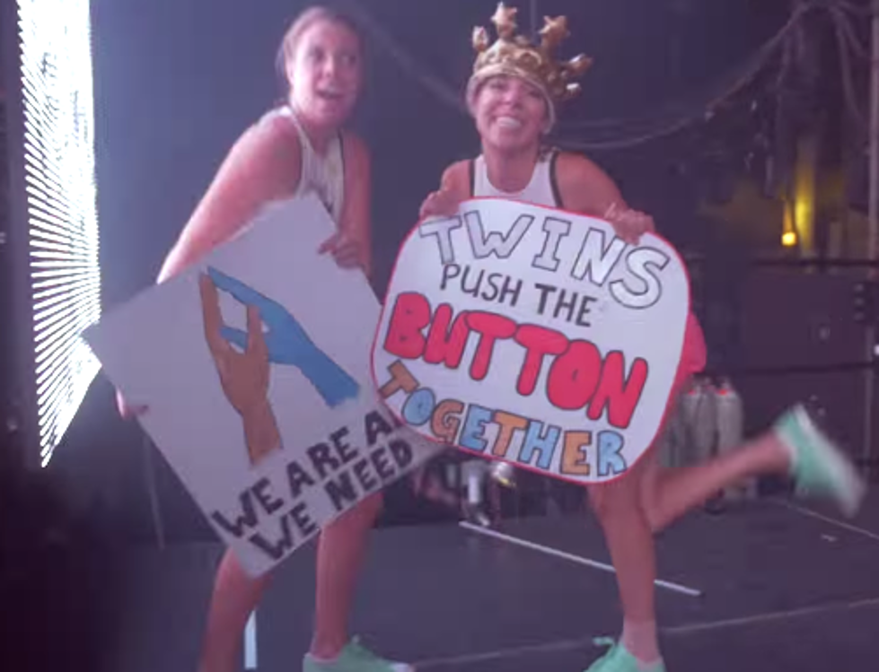 Twins ‘Push The Button’ for Above & Beyond in Sydney
