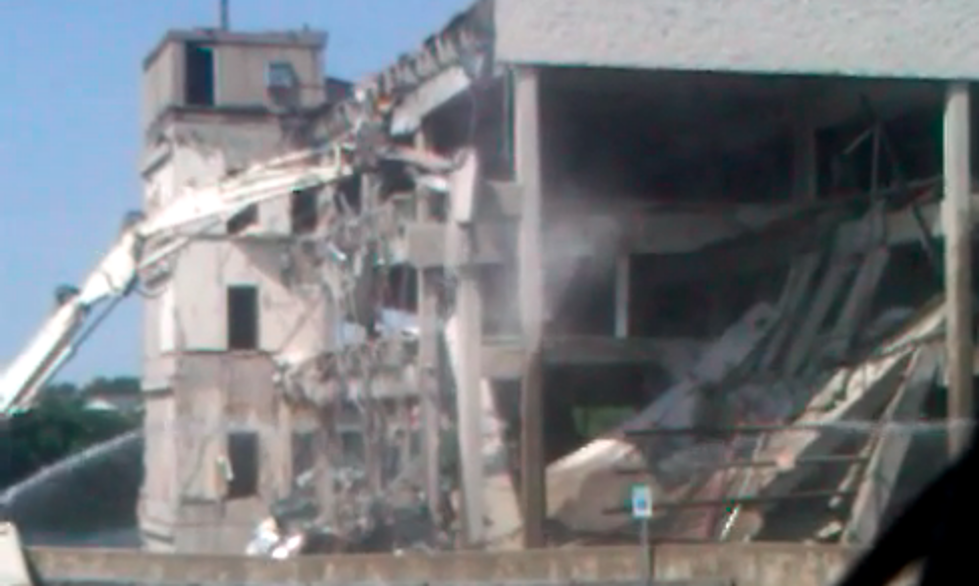 Troy City Hall Demolition [VIDEO]