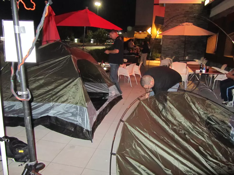 Diary From Inside Richie’s Tent Outside the Crossgates Mall [PHOTOS]