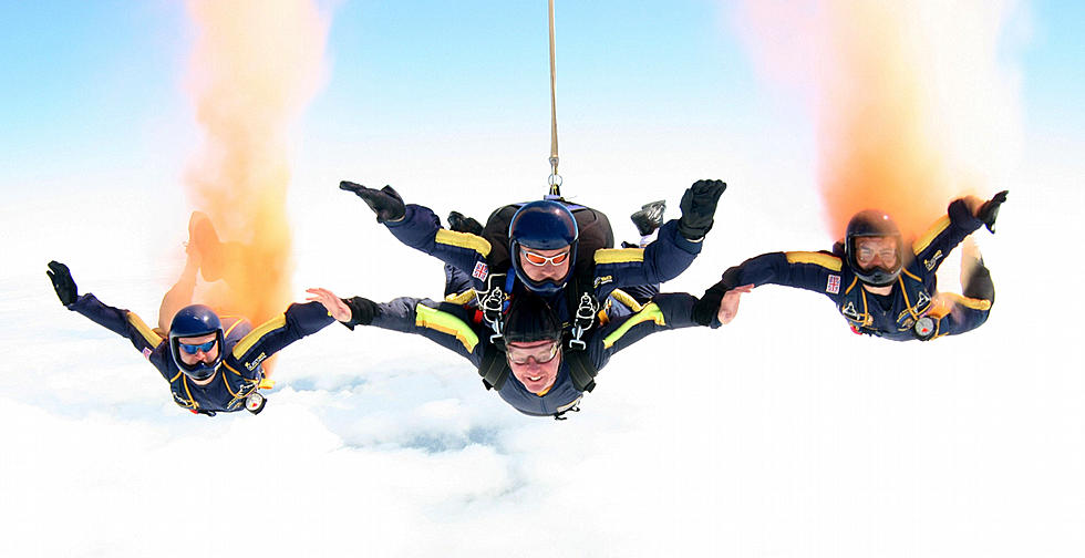 Scott Is Jumping From A Plane For Make A Wish