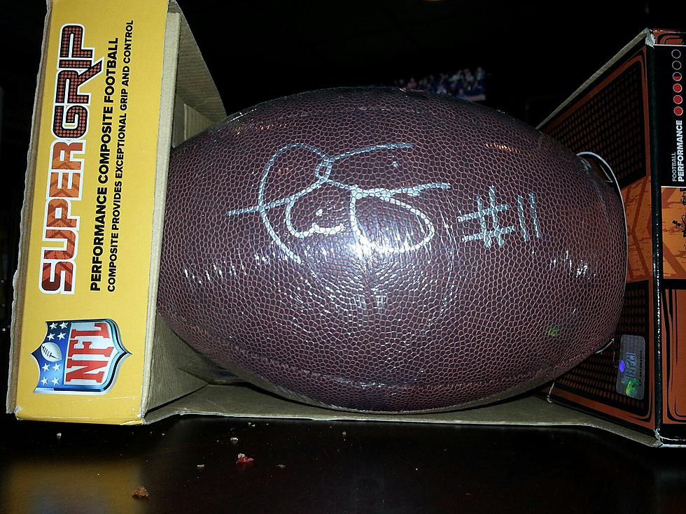 Autographed Phil Simms Football Up For Grabs At Bobby T’s