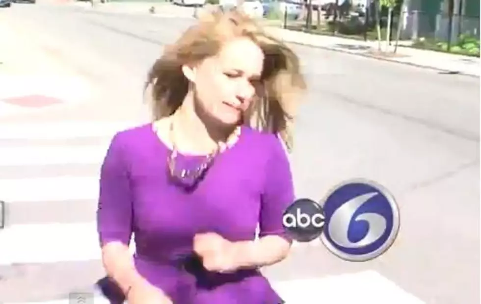 News Reporter Attacked By Dogs And Rocks Trying To Get An Interview [VIDEO]