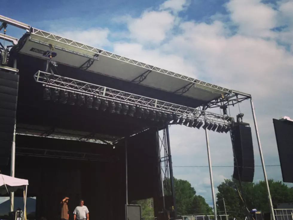 Stage Set for #CountryfestNY – Get a Sneak Peek! [PHOTOS]