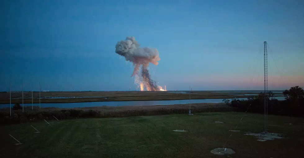 Watch NASA Rocket Explode