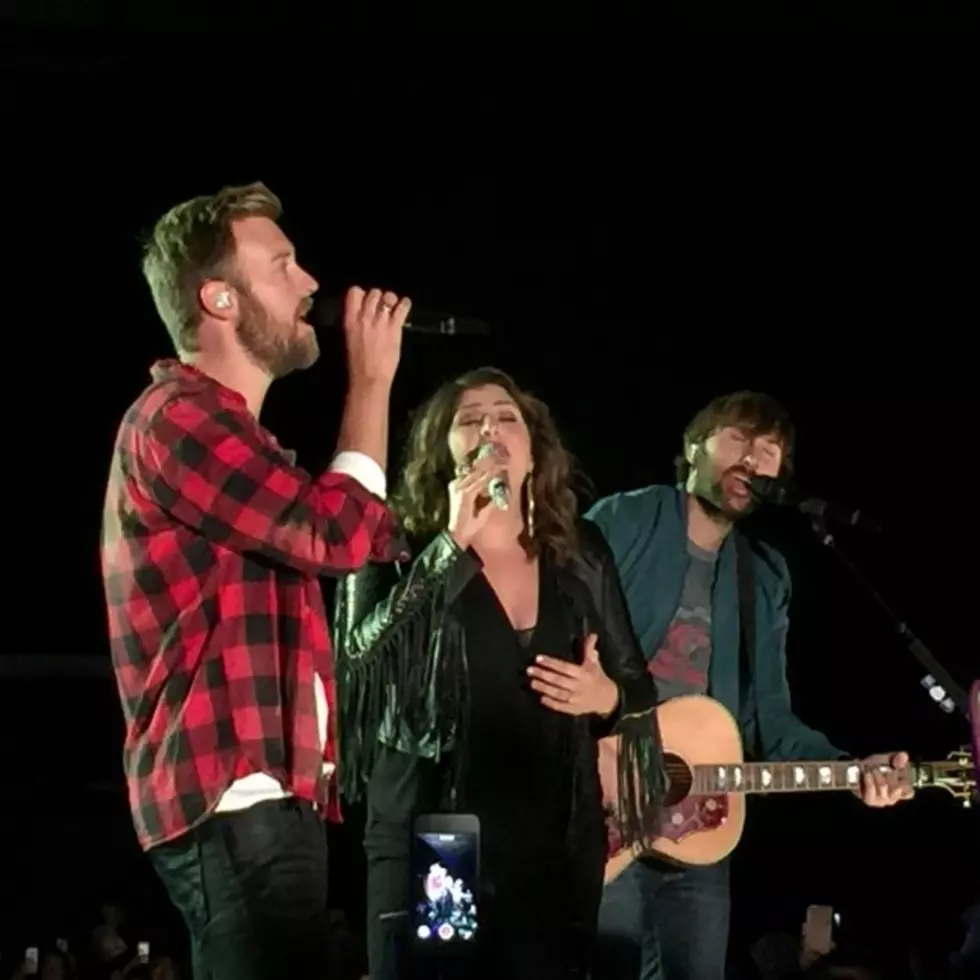 Pictures From Lady Antebellum At SPAC [PICTURES]