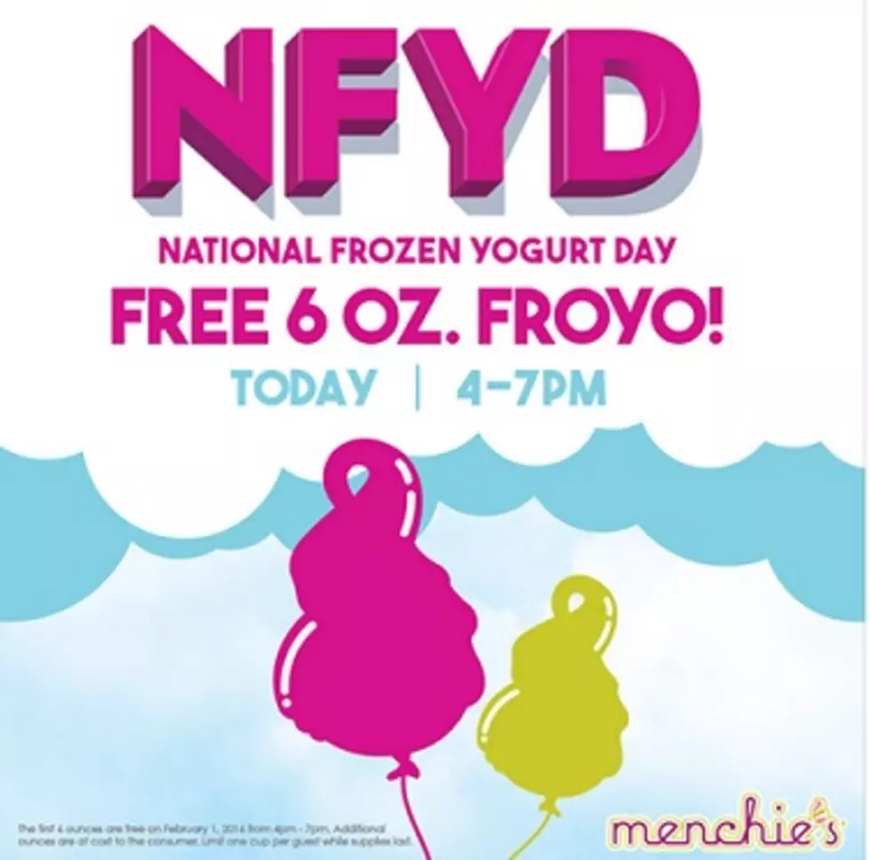 Free Frozen Yogurt at Menchie’s – Happy National Frozen Yogurt Day – Early!