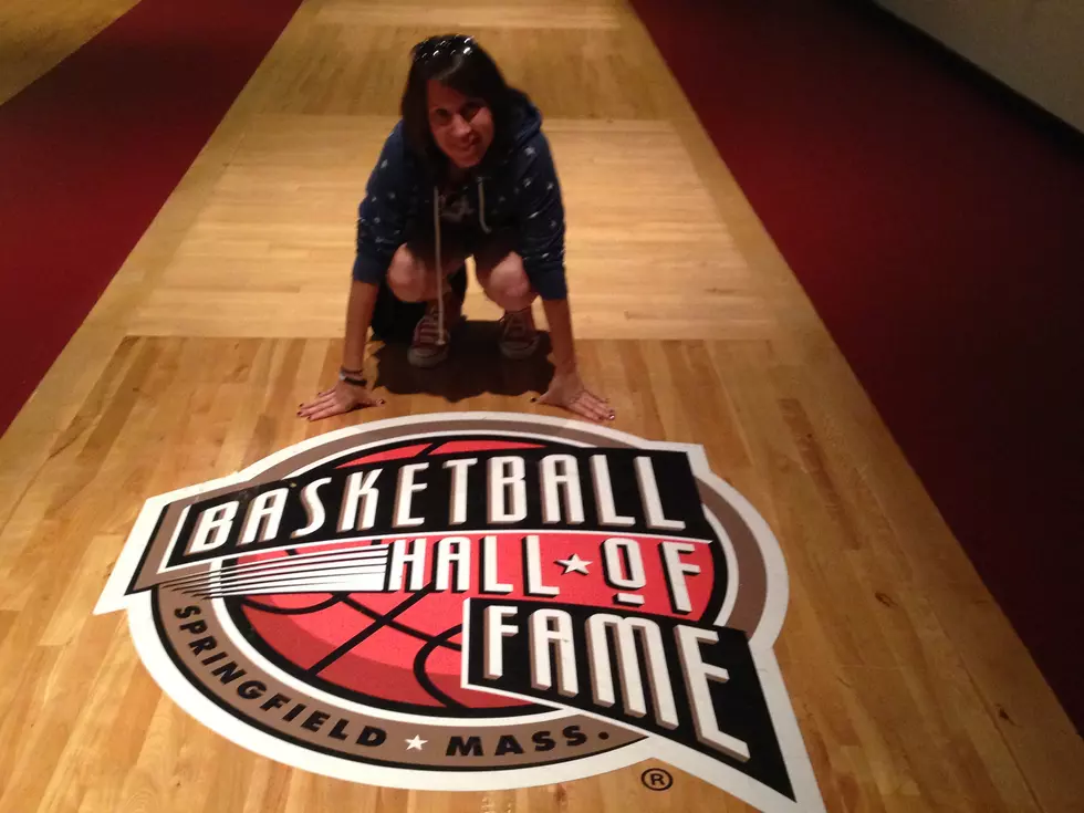 TBT: I Had a Blast at the Basketball Hall of Fame in Springfield [WATCH]