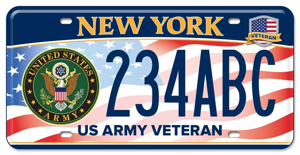 NY Now Offering Veteran Plates With Service Branches