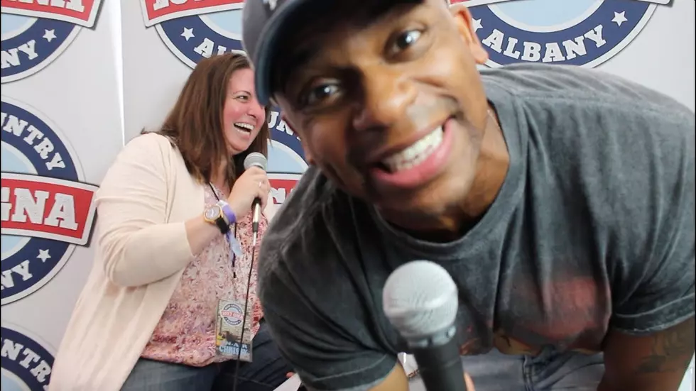 Country Riser Jimmie Allen Says Keep Pursuing Your Dreams [VIDEO]
