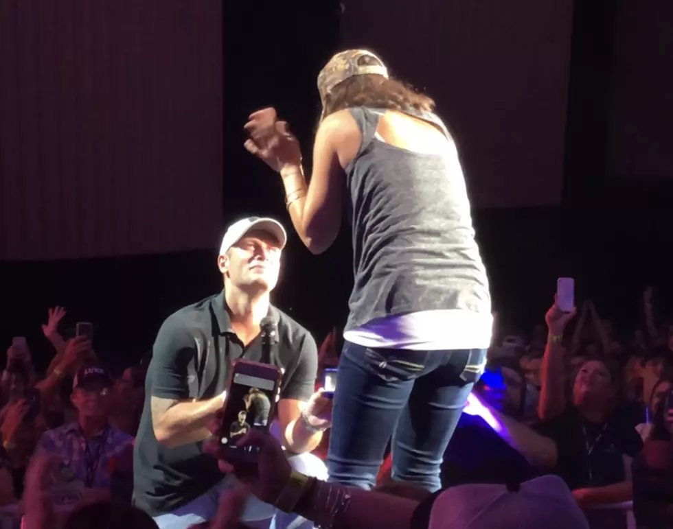 New York Couple Gets Engaged at Luke Bryan Show [VIDEO]