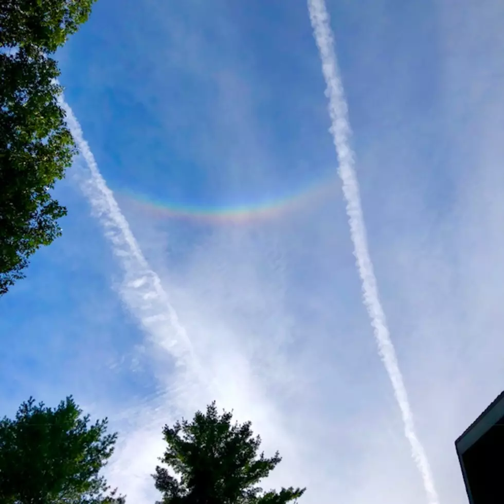 Rare &#8216;Upside Down&#8217; Rainbow Hangs Over Saratoga (PIC)
