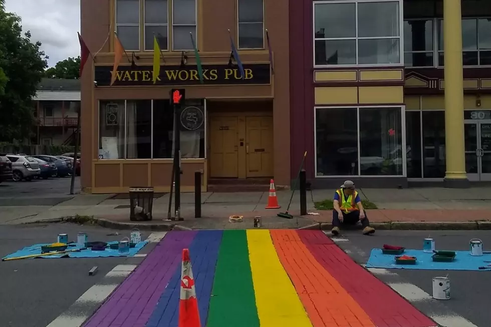 Have you Seen This New Rainbow Crosswalk in Albany? [PHOTO]