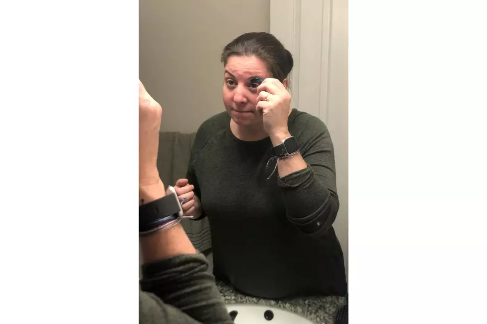 Chrissy Waxes Eyebrows During Lockdown