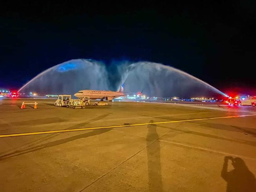 Duanesburg Olympic Star Greeted at Airport with Rare, Awe-Inspiring ‘Water Salute’s