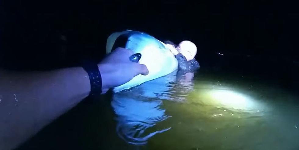 Dramatic Video Shows Montgomery County Trooper Rescue Drowning Man