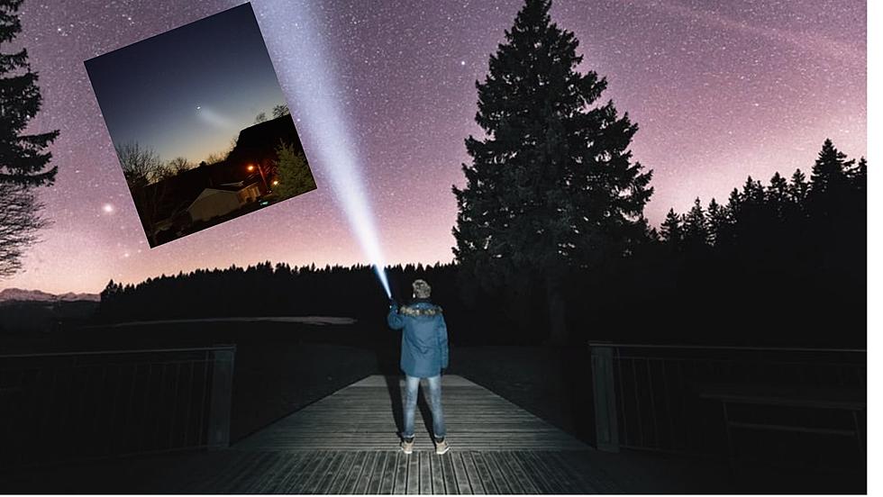 UFO or No? Residents Mystified by Strange Beam of Light in Schoharie County