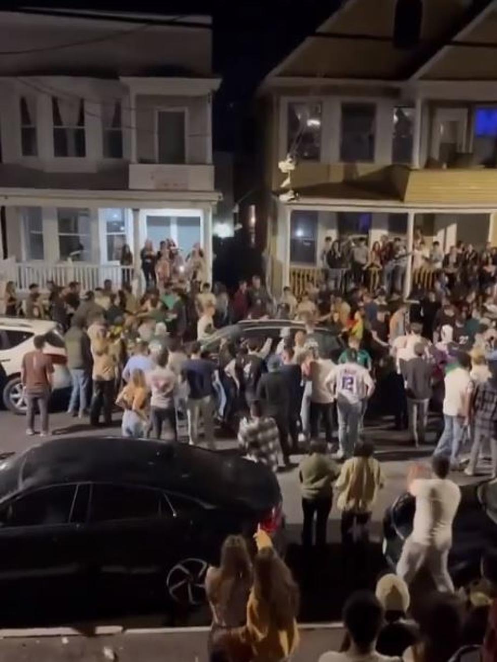 Barstool Posts Viral Video of Big Student Brawl in Albany