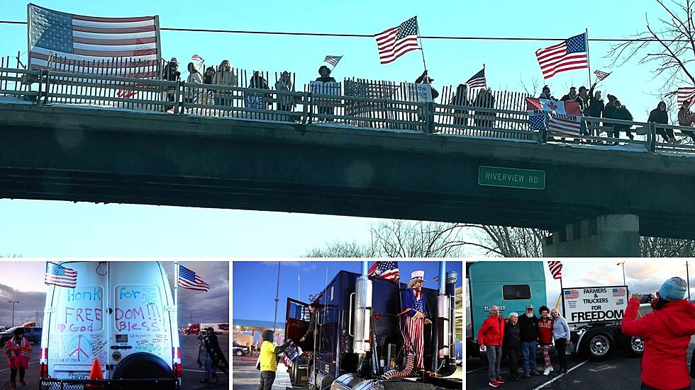 Supporters Gather on I-87 as &#8216;People&#8217;s Convoy&#8217; Comes to Upstate NY