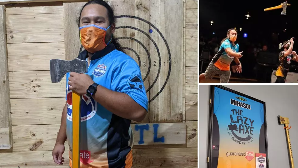 Axe Thrower from Albany a Favorite to Win Upcoming World Championship