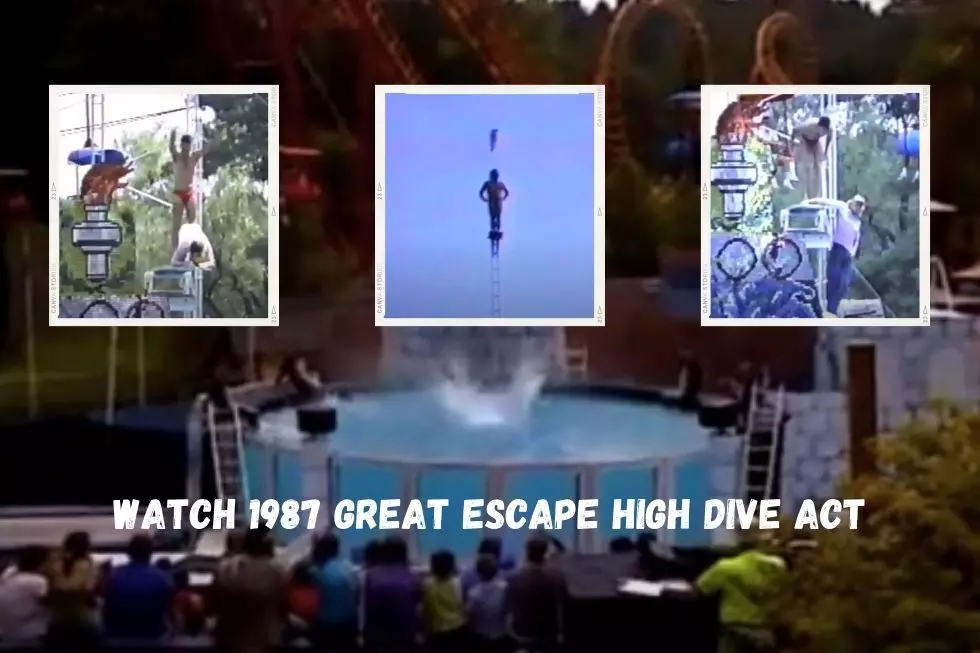 Let’s Go Back to 1987 & Watch This Great Escape High Dive Show!