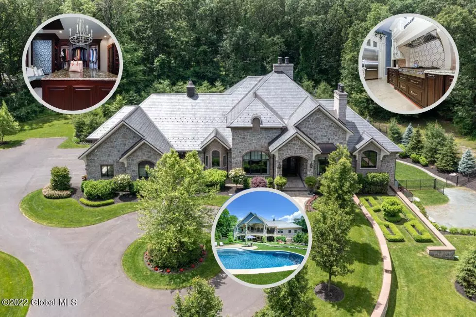 Extraordinary $3.75 Mil Colonie Mansion Expansive w/ Gorgeous Outdoor Oasis